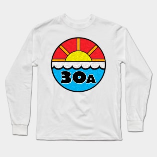 30A Emerald Coast Beach Ocean Vacation Florida Long Sleeve T-Shirt